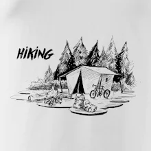 Hiking - obrázek kreslený