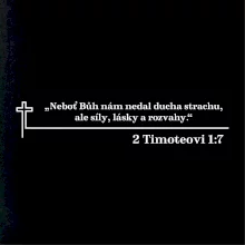 Citáty z bible - 2 Timoteovi 1:7