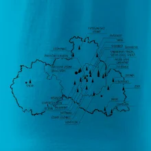 Mapa rozhleden - Liberecký kraj