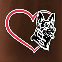 Německý ovčák v srdci