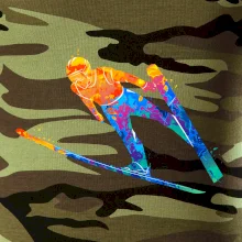 Skokan na lyžích splash