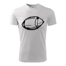 Americký fotbal míč skica