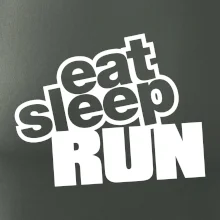 Eat sleep run velké