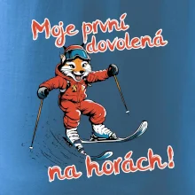 Moje první dovolená na horách hnědá  liška