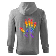 LGBT hand print
