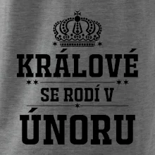 Králové se rodí v únoru