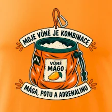 Vůně mága potu a adrenalinu