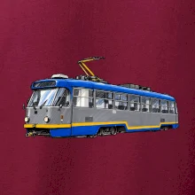 T3R SLF modrošedá kresba fixem