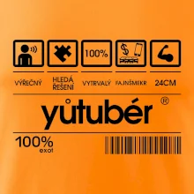 Čárový kód - youtuber