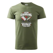 Řezník chirurg s většími nástroji