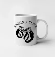 Boxing club nápis Boxing club nápis