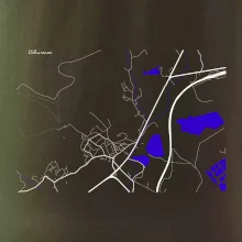 Chlumec 403 39 mapa s vodními toky