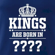 Kings are born in  (vlastní měsíc narození)