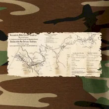 Mapa Báňské dráhy z Moravské Ostravy do Doubravy