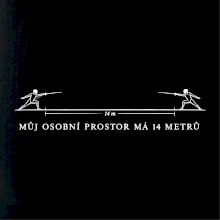 Můj osobní prostor má 14 metrů
