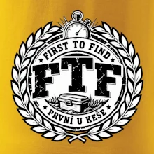 FTF první u keše vítězný odznak