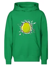 Tenisový míč v triku