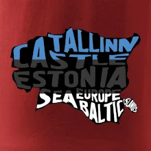 Mapy - názvy měst - Estonsko