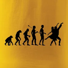 Evoluce tanec - tančící dvojice