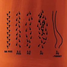 Cesta na pivo a domů