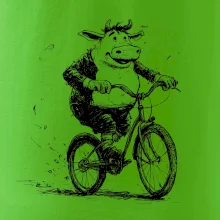 Tlustá kráva na kole