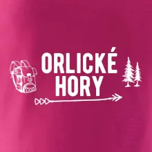 Orlické hory nápis