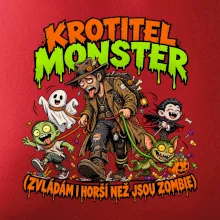 Unavený krotitel monster venčí malé příšerky