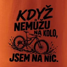 Když nemůžu na kolo jsem na nic - bahno