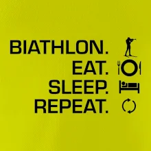 Biathlon Eat Sleep Repeat