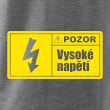 Pozor vysoké napětí