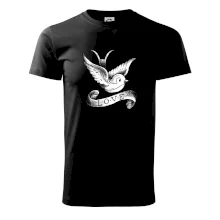 Love holubice - kreslená