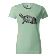 Tužkou kreslená želva