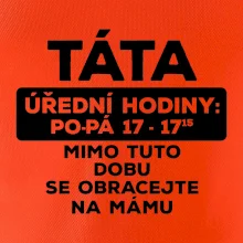Táta úřední hodiny Táta úřední hodiny