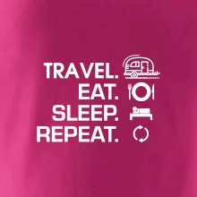 Eat sleep travel - Malý přívěs