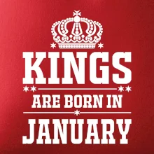 Kings are born in January