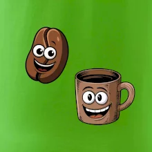 Parové triko - Hrnek a káva