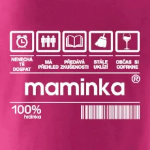 Čárový kód - Maminka