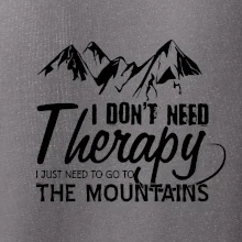 I dont need therapy - Mountains - Nepotřebuji terapii - Hory