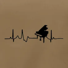 Piano ekg - křídlo Piano ekg - křídlo