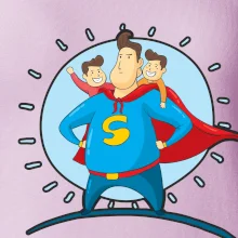 Táta superman - kluk a kluk