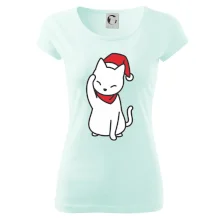 Vánoční kočka mávající