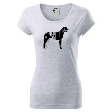 Vlkodav nápis v těle