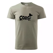 Corgi nápis v těle
