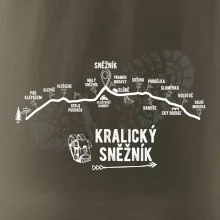 Profil kopců - Kralický Sněžník