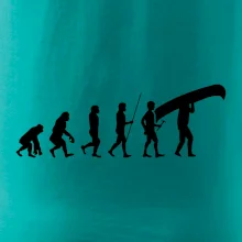 Evoluce kanoe nad hlavou