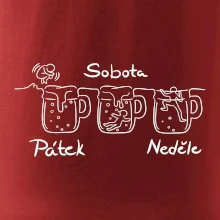 Pátek sobota neděle pivo