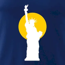 Socha svobody slunce