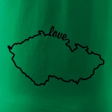 Czech love mapa