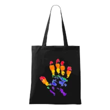 LGBT hand print