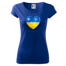 Ukrajina srdce vlajka Ukrajina srdce vlajka